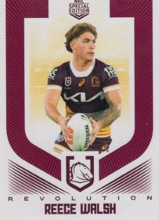 NRL - 2024 Revolution - #009 Reece Walsh - Brisbane Broncos
