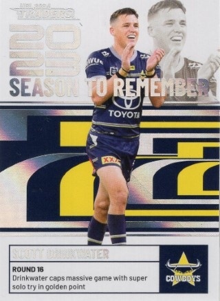 NRL - 2024 Traders - Season to Remember #SR28 - Scott Drinkwater - North Queensland Cowboys
