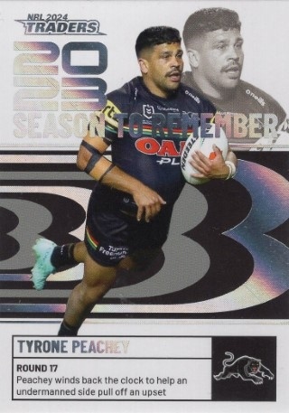 NRL - 2024 Traders - Season to Remember #SR36 - Tyrone Peachey - Penrith Panthers