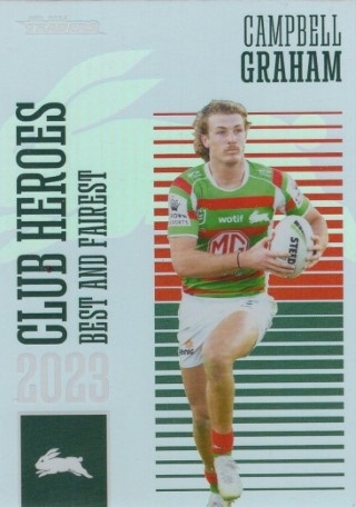 NRL - 2024 Traders - Club Heroes #CH32 - Campbell Graham - South Sydney Rabbitohs