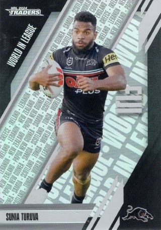 NRL - 2024 Traders - World in League #WL38 - Sunia Turuva - Penrith Panthers
