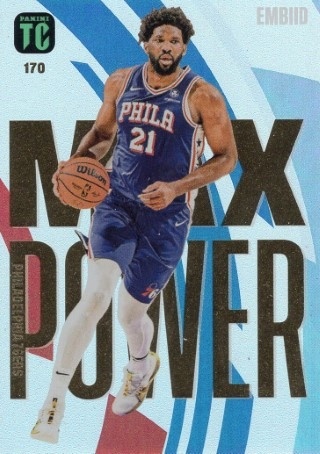 2023-24 Panini Top Class - #170 Max Power - Joel Embiid - Philadelphia 76ers
