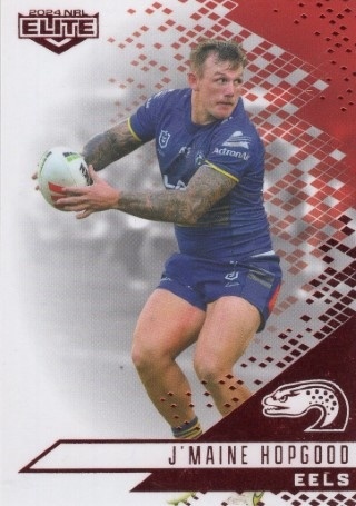 NRL - 2024 Elite - MOJO Ruby #MR095 - J'maine Hopgood SN50 - Parramatta Eels