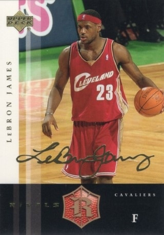 2004-05 Upper Deck Rivals Box Set - Gold #08 - LeBron James - Cleveland Cavaliers