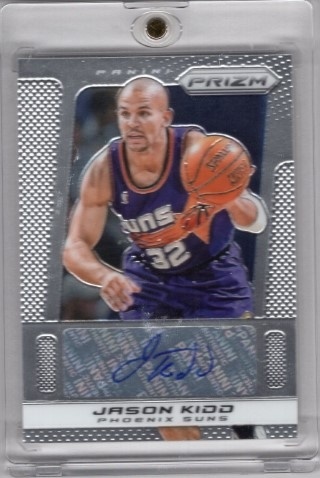 2013-14 Panini Prizm - Autographs #116 - Jason Kidd AUTO - Phoenix Suns