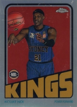 NBL - 2022-23 Topps Chrome - 1972 Topps #72-17 - Kouat Noi - Sydney Kings