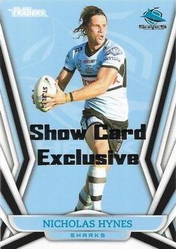 NRL - 2023 Traders - Show Card Exclusive #034 - Nicholas Hynes PROMO - Cronulla Sharks