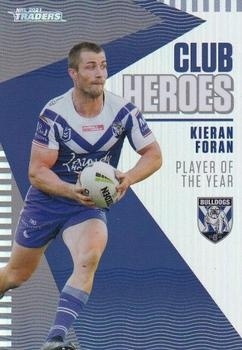 NRL - 2021 Traders - Club Heroes #CH05 - Kieran Foran - Canterbury Bulldogs