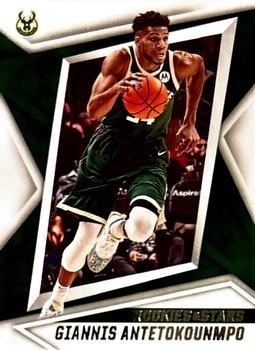 2021-22 Panini Chronicles - #123 Rookies & Stars - Giannis Antetokounmpo - Milwaukee Bucks
