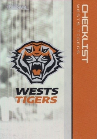 NRL - 2025 Traders - Wests Tigers - Parallel Silver (select from list)
