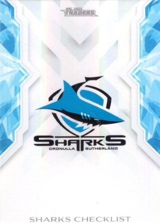 NRL - 2025 Traders - Cronulla Sharks - NRLW (select from list)