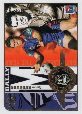 NRL - 2005 Select Power - Honour Roll #HR1 - Danny Buderus - Newcastle Knights
