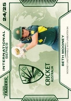 CRICKET - Traders 2025-26 - International Series #IS33 - Beth Mooney - Australia