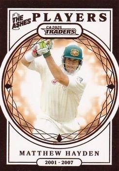 CRICKET - Traders 2025-26 - The Ashes Players #AP11 - Matthew Hayden - Australia