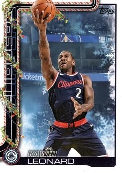 2025-26 Topps Holiday - #H112 Kawhi Leonard - LA Clippers