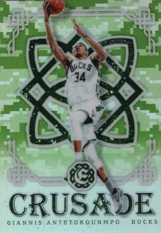 2016-17 Panini Excalibur - Crusade Camo #014 - Giannis Antetokounmpo - Milwaukee Bucks