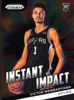 2023-24 Panini Prizm - Instant Impact #03 - Victor Wembanyama ROOKIE - San Antonio Spurs