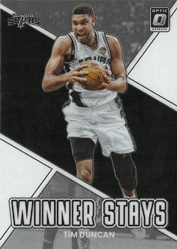 2022-23 Donruss Optic - Winner Stays #04 - Tim Duncan - San Antonio Spurs