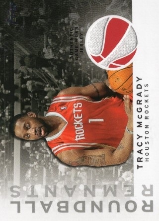 2009-10 Topps - Roundball Remnants #RR-TM - Tracy McGrady MEM - Houston Rockets
