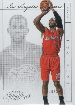 2013-14 Panini Signatures - #061 Chris Paul SN25 - LA Clippers