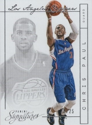2013-14 Panini Signatures - #064 Chris Paul SN25 - LA Clippers