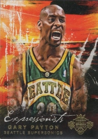 2014-15 Court Kings - Expressionists #04 - Gary Payton - Seattle Supersonics