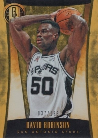 2013-14 Panini Gold Standard - #287 David Robinson SN199 - San Antonio Spurs