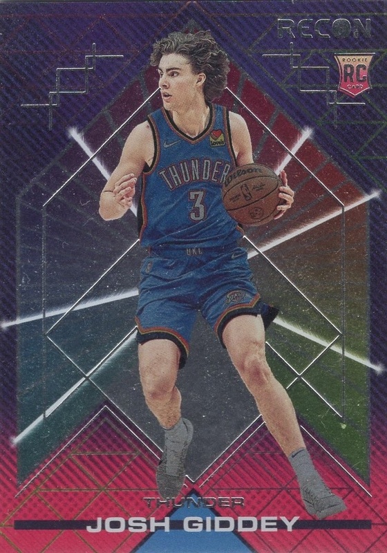 2021-22 Panini Recon - #205 Josh Giddey ROOKIE - OKC Thunder