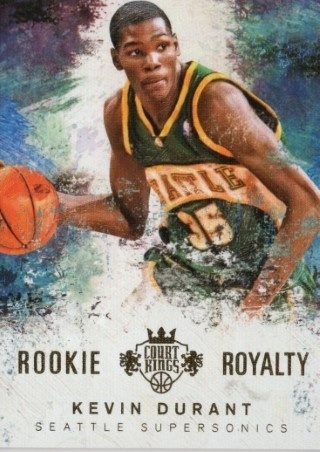 2014-15 Court Kings - Rookie Royalty #11 - Kevin Durant - Seattle Supersonics