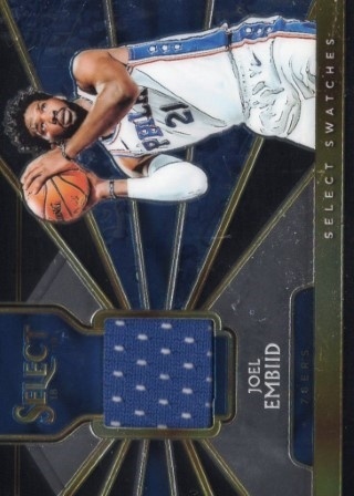 2018-19 Select - Swatches #SS-JE - Joel Embiid MEM - Philadelphia 76ers