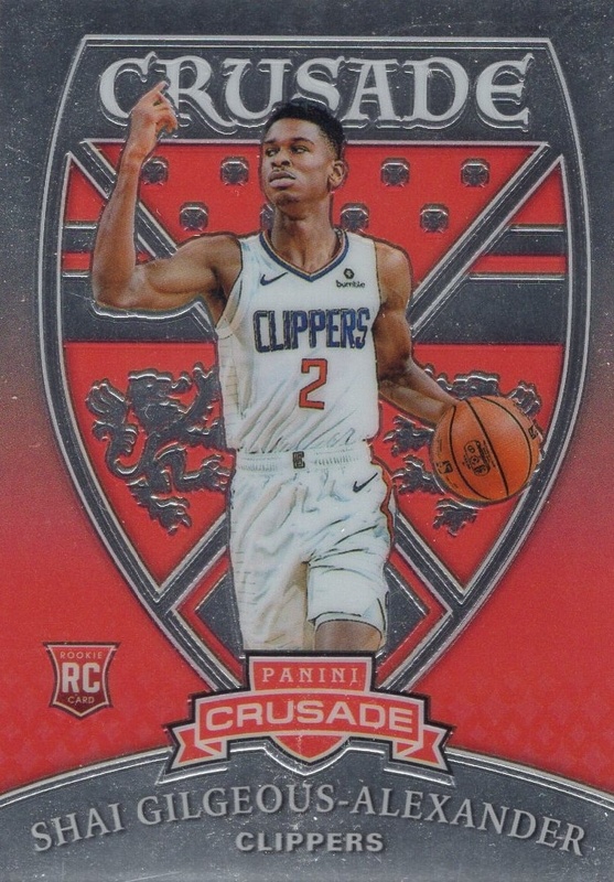 2018-19 Panini Chronicles - #565 Crusade - Shai Gilgeous-Alexander ROOKIE - LA Clippers