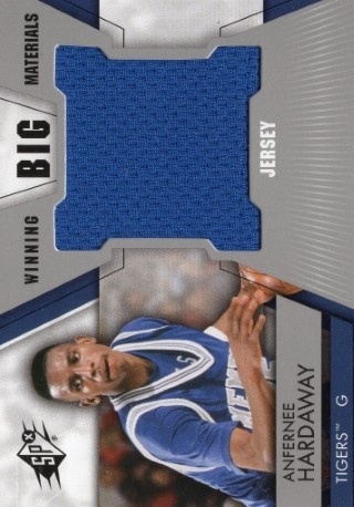 2014-15 SPx - Winning Big Materials #WM-HA - Anfernee Hardaway MEM - Memphis Tigers