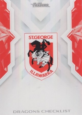 NRL - 2025 Traders - St. George Dragons - NRLW (select from list)