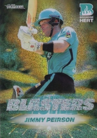 CRICKET - Traders 2022-23 - Blasters Priority #B11 - Jimmy Peirson SN34 - Brisbane Heat