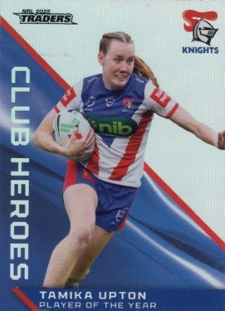 NRL - 2025 Traders - Club Heroes #CH23 - Tamika Upton - Newcastle Knights