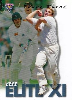 CRICKET - 1994-95 Futera - An Elite XI #AE VIII - Shane Warne SN5000 - Australia