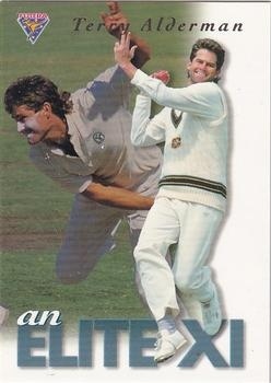 CRICKET - 1994-95 Futera - An Elite XI #AE XI - Terry Alderman SN5000 - Australia