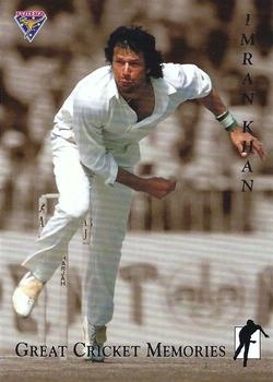 CRICKET - 1994-95 Futera - Great Cricket Memories #GCM1 - Imran Khan SN5000 - Pakistan