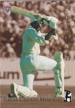 CRICKET - 1994-95 Futera - Great Cricket Memories #GCM2 - Clive Lloyd SN5000 - West Indies