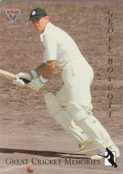 CRICKET - 1994-95 Futera - Great Cricket Memories #GCM6 - Geoff Boycott SN5000 - England