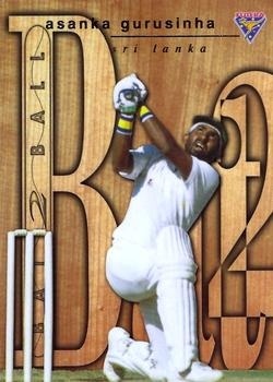 CRICKET - 1995-96 Futera - Bat 2 Ball #B2B05 - Asanka Gurusinha / Courtney Walsh SN4500 - Sri Lanka / West Indies