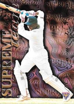 CRICKET - 1995-96 Futera - Supreme Team #ST03 - Brian Lara SN7000 - West Indies