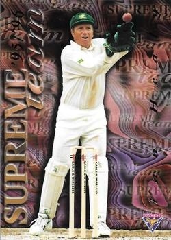 CRICKET - 1995-96 Futera - Supreme Team #ST08 - Ian Healy SN7000 - Australia