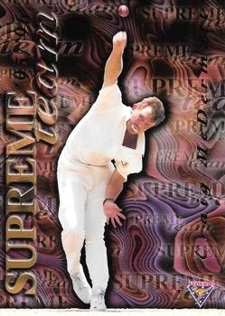 CRICKET - 1995-96 Futera - Supreme Team #ST11 - Craig McDermott SN7000 - Australia