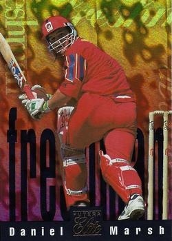 CRICKET - 1996 Futera Elite - Freshman #F4 - Daniel Marsh SN2000 - South Australia