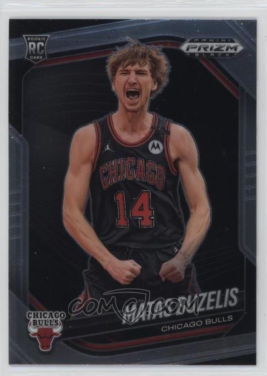 2024-25 Panini  Prizm Black - #041 Matas Buzelis ROOKIE - Chicago Bulls