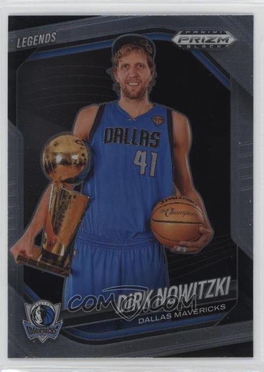 2024-25 Panini  Prizm Black - #253 Dirk Nowitzki LGD - Dallas Mavericks