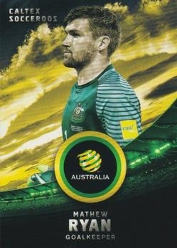 SOCCER - 2016-17 Tap N Play Football Australia - #016 Mathew Ryan - Australian Socceroos