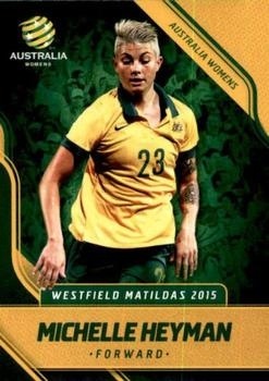 SOCCER - 2015-16 Tap N Play Football Australia - #029 Michelle Heyman - Australia Matildas
