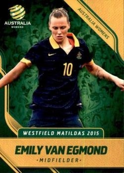 SOCCER - 2015-16 Tap N Play Football Australia - #039 Emily Van Egmond - Australia Matildas
